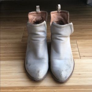 Jeffrey Campbell tan booties size 7.5